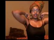 Afrocentric girl With Nice Bush Dancing Nude