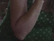 Wife chubby belly voyeur
