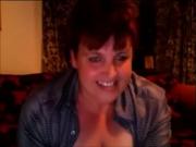 English Milf With Big Tits Plays On Webcam