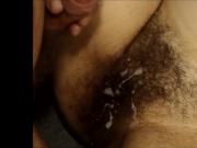 Cum On Hairy Pussy Compilation 4