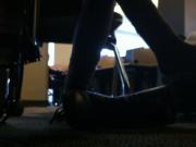 Boots off, foot play