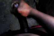 Black Cock Strokin in basement