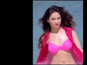 Bollywood actress Tamanna hot navel show