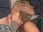 Riley Brooks DP And Cum Beer Finish