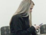 Hidden Camera Milf awaits appointment