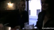 Busty mature bitch is picked up in the bar and fucked