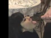 Asian Teen Deepthroat Big White Cock #3