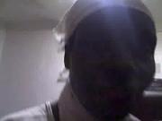 crusty crackhead sucking in the hallway