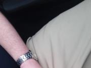 cumming while driving
