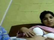 Bitch in webcam