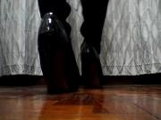 My sexy thigh bershka boots :