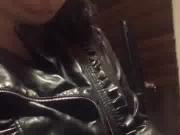 Mami's Massive Natural Titties In A Leather Jacket! XxX
