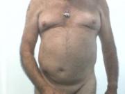 Old man cumming