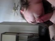 Hidden Cam Blowjob From Beautiful Brunette