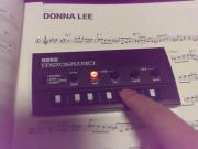 Donna Lee on Monotron