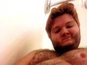 bear in shower time