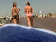 Bikini Babes' Asses-Black or Pink? Graz 44