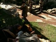 British MILF Nici Stirling in a medieval gangbang