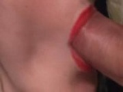 Closeup blowjob