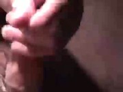 JACKING MY HARD COCK