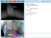 Toying my ass for a camgirl