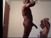 Tattooed Wife Ignores Call from Husband while Blowing BBC