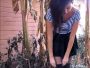 Cute Asian Teen Babe in a sexy OOTD