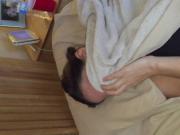 My wife having a pantyhose orgasm!!!