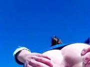 Flashing voyeur neighbors my gaping holes