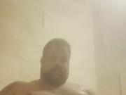 Big Bear Chub in Steam Room