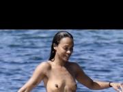 Zoe Saldana – sexy and topless picture collection