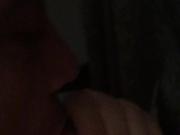 bj and swallow cum of twink friends cock