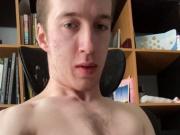 Fit Twink Cum on Abs