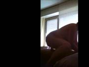 riding wife screaming