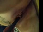 My milf toying pussy