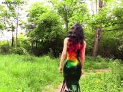 Marilyn Yusuf Part 40 - Incredible Painted Latex Dress
