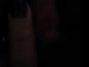 Horny milf Dee rubbing her pussy