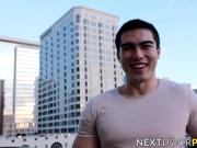 Jock teases with his smoking hot body and jerks off solo