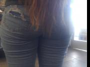 Blue jeans & long hair