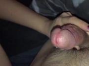 Handjob from Wife leads to Huge Cumshot