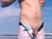 Sexy man in beach!