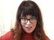 Chubby european has fun with dildo