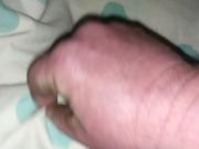 Big load for wifeys foot
