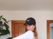 Four blonde secretaries with big tits fucked