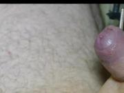 pulling the balls and waxing them