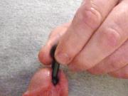 54yr old jerking my split headed cock