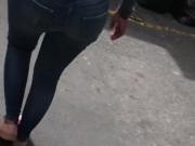 Black Denim Ass Candid 2