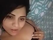 hot & Sexy girl doing selfies in bed.mp4