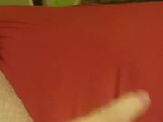 Grandpa rubbing on a pretty white bra