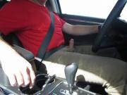 Driving with my COCK out! old video but still good. no cum